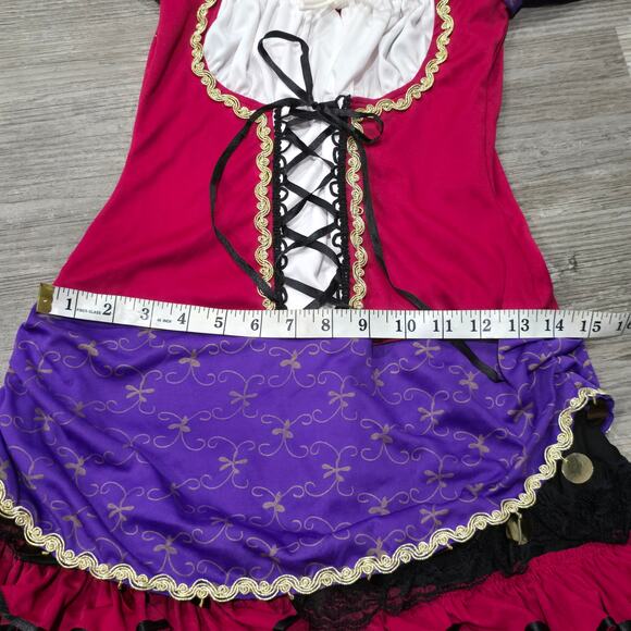 Leg Avenue Crystal Ball Gypsy Sexy Costume Dress Halloween / Dress Up - Picture 4 of 11